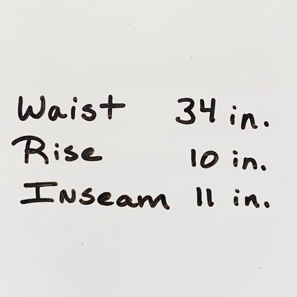 Chico’s Shorts Womens Large Black Zip Close Bermuda Length Pockets Sumner Travel - Picture 8 of 8